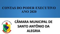 CONTAS DO PODER EXECUTIVO 2020