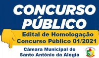 Edital de Homologação - Concurso Público 01-2021