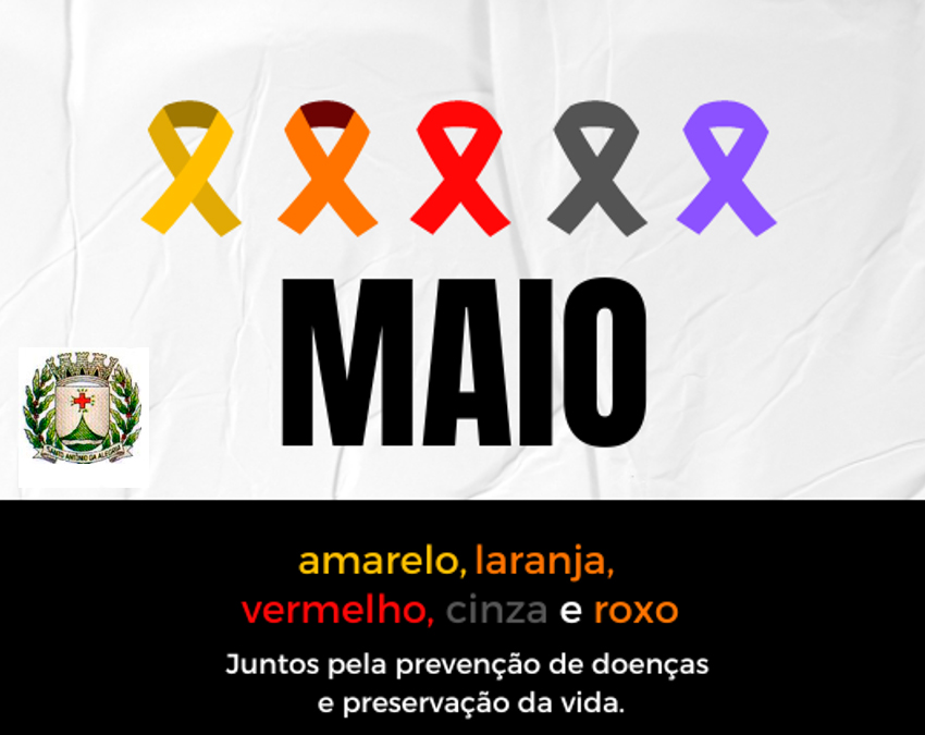 Maio: o mês das cinco cores